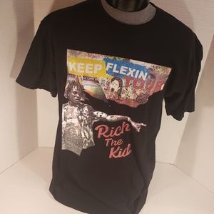 NWOT Men's Rich The Kid Keep Flexin Tour T-shirt